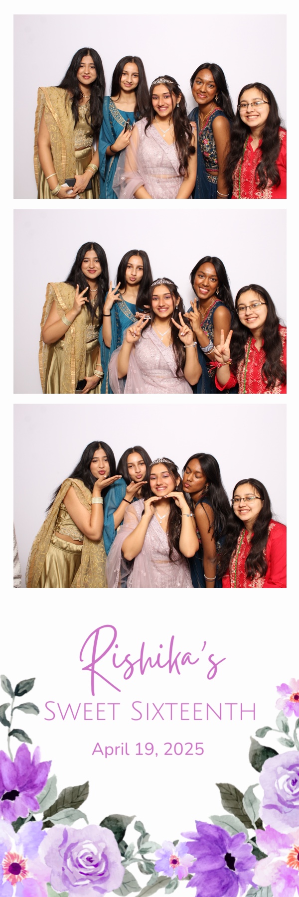 Rishika's Sweet Sixteenth — April 2025